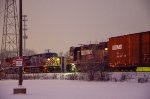 NS GP38-2 High nose Locomotive in the yard